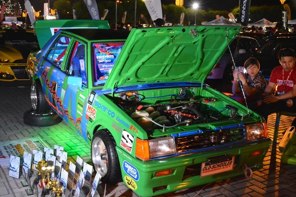 Pasay Dec Mitsubishi Lancer Bumper Bumper Car Show Dicembre 2018 — Foto Stock