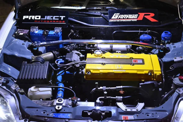 Pasay Dec Honda Civic Motor Auf Der Autoshow Bumper Bumper — Stockfoto