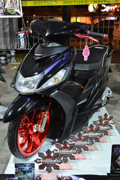 Pasay Dec Motocykl Yamaha Autosalonu Bumper Bumper Prosince 2018 Pasay — Stock fotografie