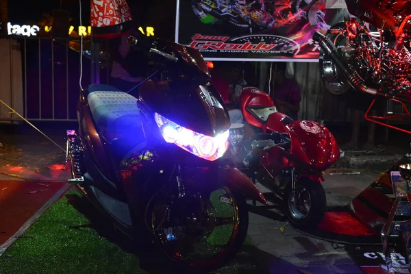 Pasay Dic Motocicleta Personalizada Bumper Bumper Car Show Diciembre 2018 —  Fotos de Stock