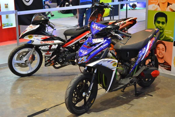 Pasay Mar Motocicleta Corrida Yamaha Racing Motor Bike Festival Feira — Fotografia de Stock