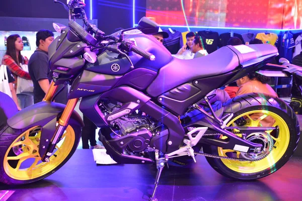 Pasay Mar Yamaha Mt15 Motorfiets Racing Motor Bike Festival Trade — Stockfoto