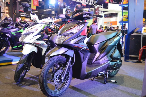 Pasay Mar Honda Beat Motorfiets Racing Motor Festival Trade Show — Stockfoto