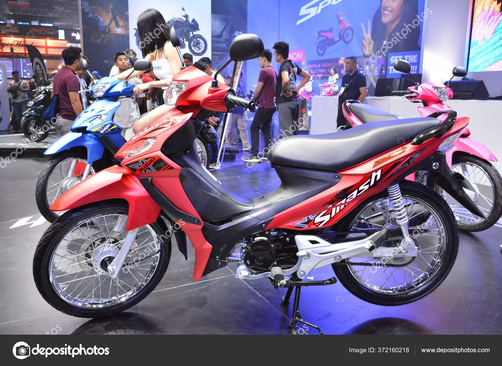 Pasay Mar Suzuki Menghancurkan Sepeda Motor Racing Motor Bike