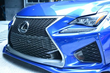 TAGUIG, PH - 13 Temmuz - Lexus rcf 13 Temmuz 2019 Bonifacio Global City, Taguig, Filipinler.