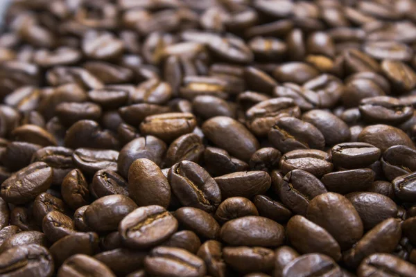 Coffee background, roasted beans texture