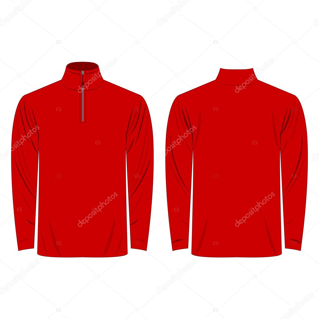 long sleeve red Shirt