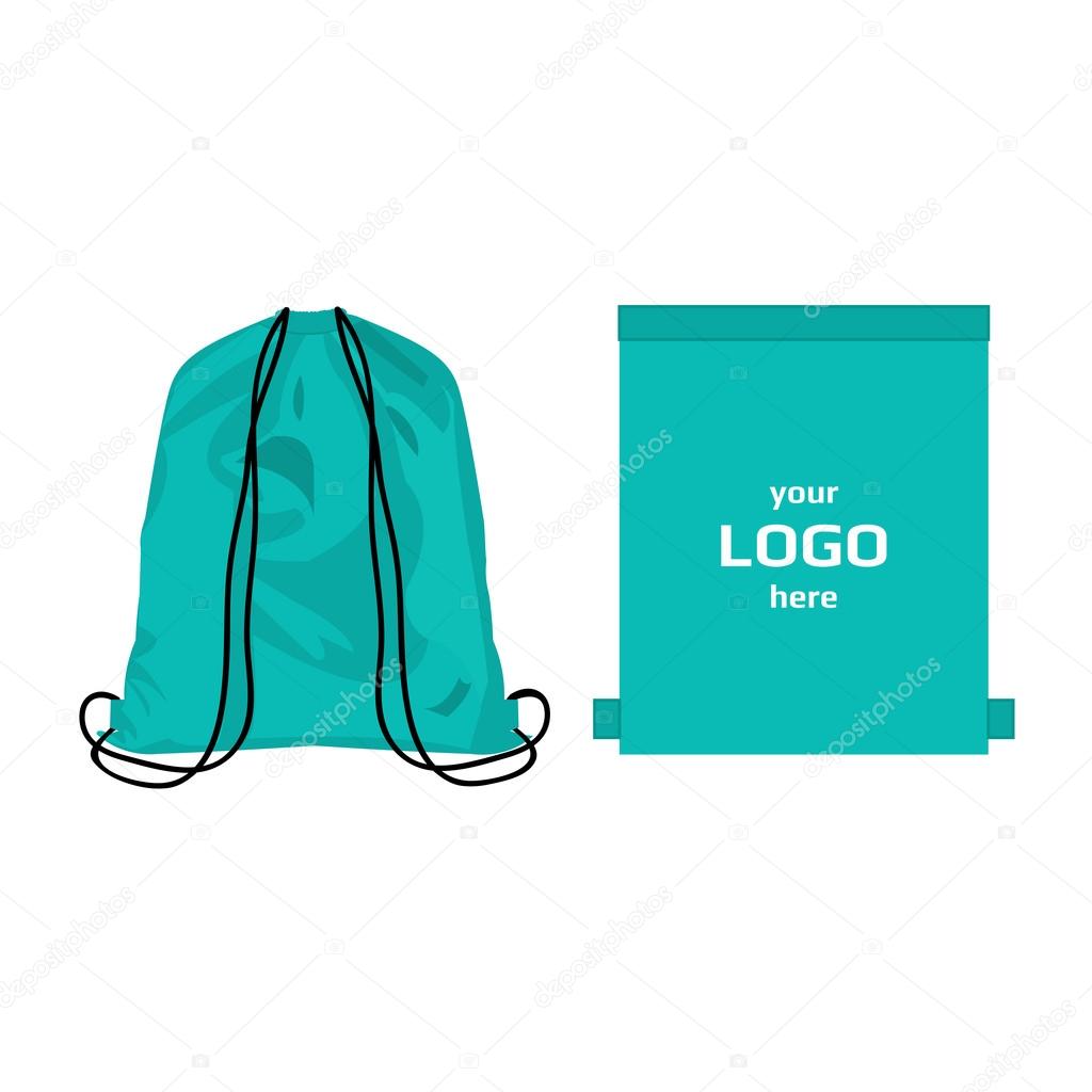 sport bag turquoise color