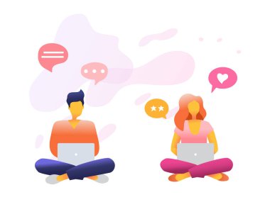 Çizim tasarımı konsepti: Erkek ve kadın çalışmaları.