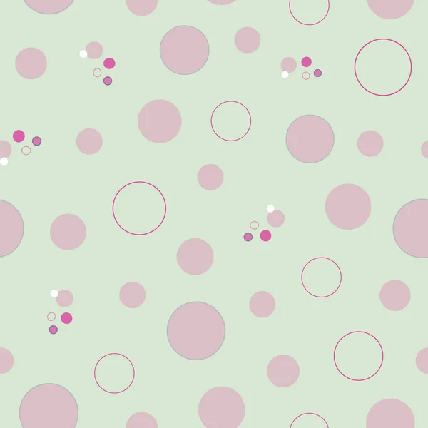 Πολλές κουκκίδες σε ένα πράσινο φόντο, σχέδιο μοτίβο επιφάνεια απρόσκοπτη επανάληψη διάνυσμα — Διανυσματικό Αρχείο