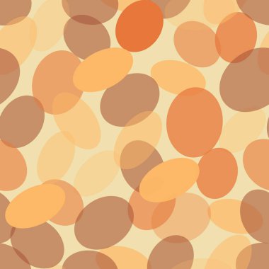 Noktalı Noktasız Turuncu Desenli Sonsuz Vektör Arkaplan. Tatil Resimleri.