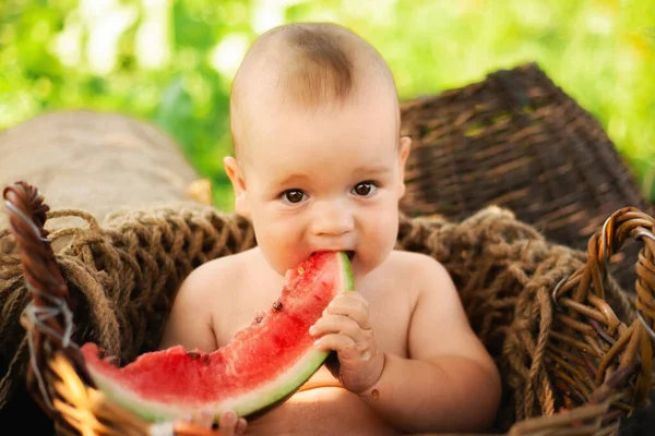 Retrato Niño Sin Camiseta Pueblo Aire Libre Dos Años Edad — Foto de Stock