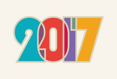 Yeni yıl afiş şablon