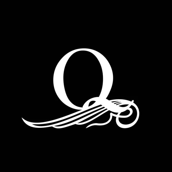Duża litera Q — Wektor stockowy