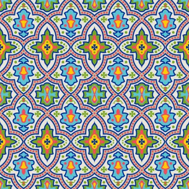 renkli etnik süslemeler. 