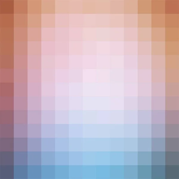 单色正方形的像素 — 图库矢量图片