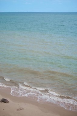 plaj okyanus ve gökyüzü