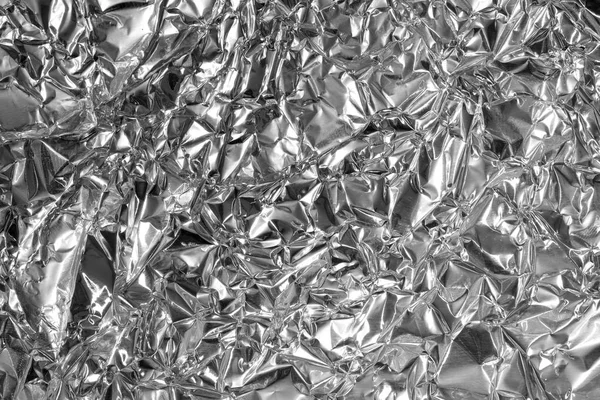 Текстура алюмінієвої фольги — стокове фото