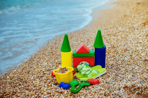 Jouets Pour Enfants Sur Plage — Photo