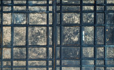 Eski bir metal levhanın arkaplanı,