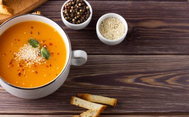 Masada balkabağı çorbası