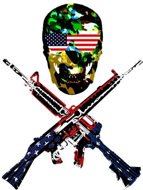 Vatansever Haç Silahları Kafatası.