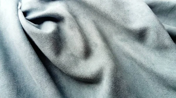 帆布面料 蓝灰色的 多云天气下柔和的自然光 — 图库照片