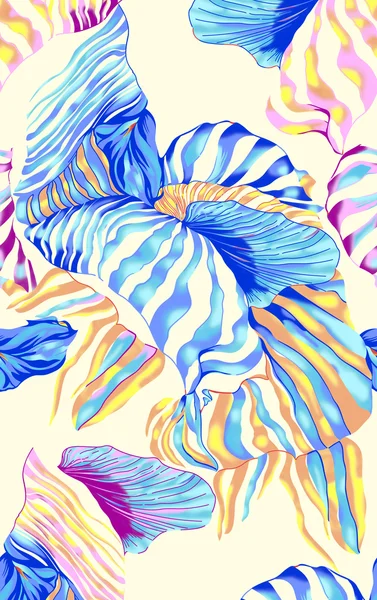 Multi color background print design
