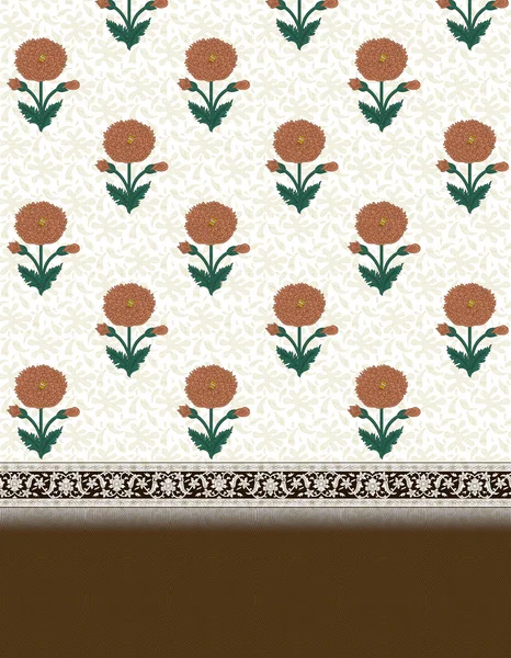 sınır tasarlamak çiçek grafik desen