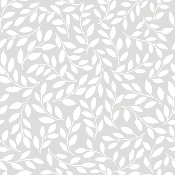 Benzer yapıda siluetler kusursuz desenler bırakır. Vektör el çizimi basit İskandinav karalama karikatür tarzında. Gri arkaplandaki izole beyaz dallar