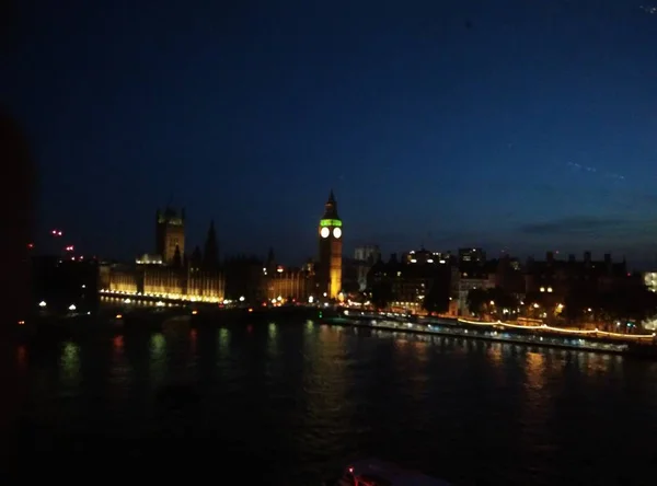 Una Notte Londra — Foto Stock