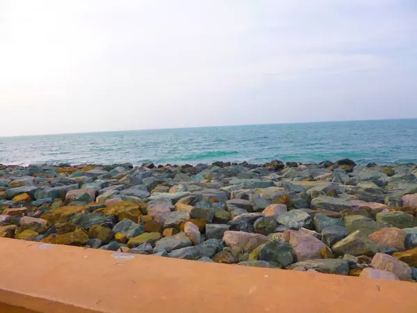 Wayside Seashore Uae — Stock Photo, Image