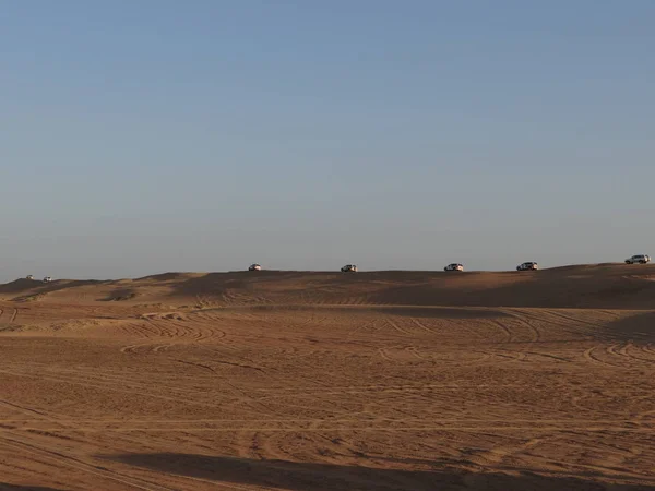 Visitando Deserto Árabe — Fotografia de Stock