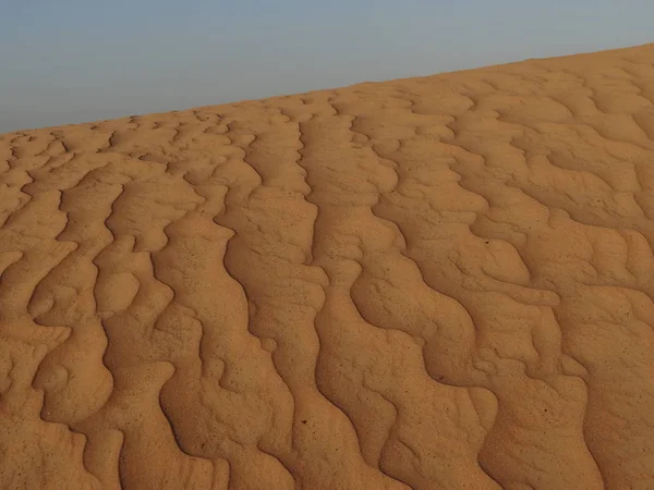 沙漠中的橙色沙粒 — 图库照片
