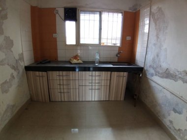 Yenileme sırasında mutfak.