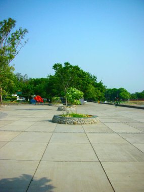 Chandigarh Hindistan 'da bir açık hava parkı.