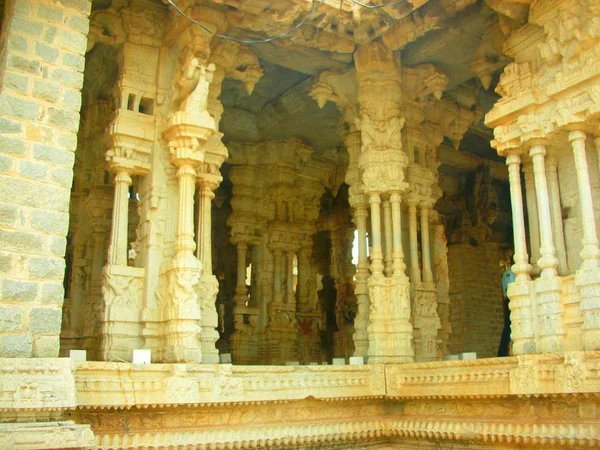 Vue Ancien Temple Indien — Photo