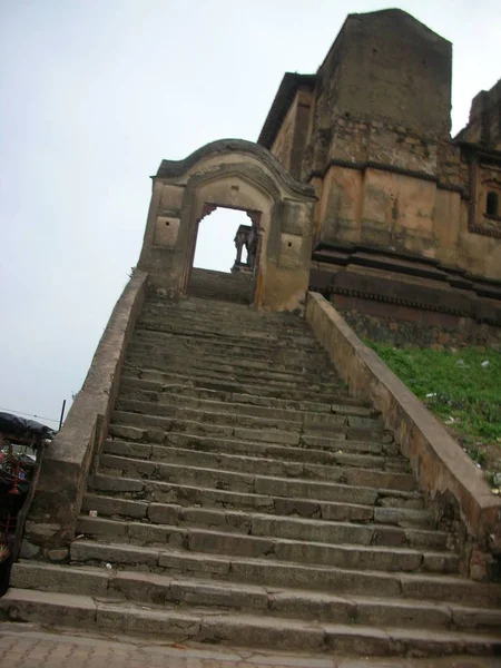 Visiting Ancient Fort Jhansi India — Φωτογραφία Αρχείου