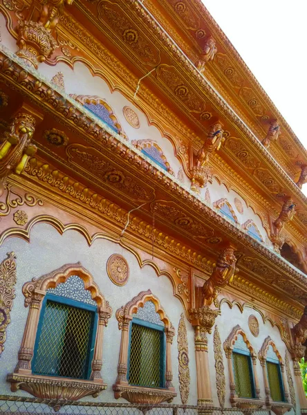 Μια Άποψη Ενός Παλιού Haveli Στην Ινδία Jaipur — Φωτογραφία Αρχείου