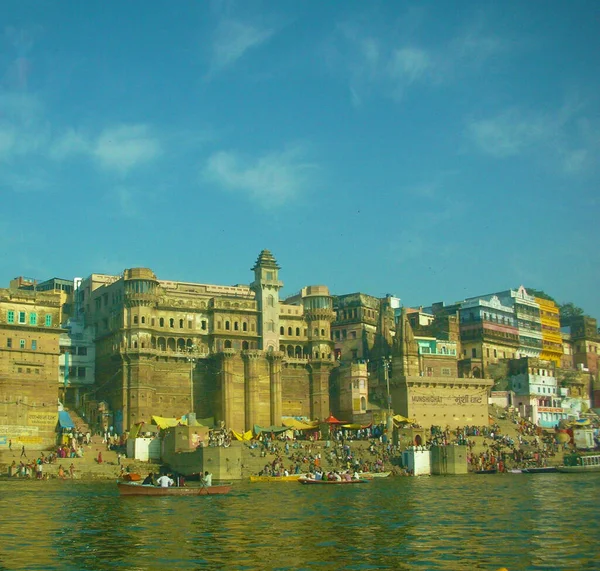 Los Ghats Benaras India —  Fotos de Stock