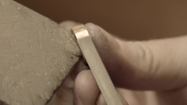 Fabrication Bijoux Déposer Une Bague Fermer — Video