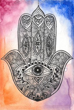 Zendoodle tarzında yapılmış bir lotus çiçeği gösterilmiştir
