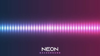 Renkli Neon Arkaplan. Müzik, Veri, Bilim ve Teknoloji için Eşitleyici Arkaplan. Kapak, Bayrak veya Duvar Kağıdı İçin Uygun Müzik Arkaplanı