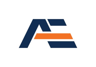 Bir E İlk harf logosu tasarımı, Yaratıcı Modern Harfler Vektör Simgesi Simgesi İllüstrasyonu.