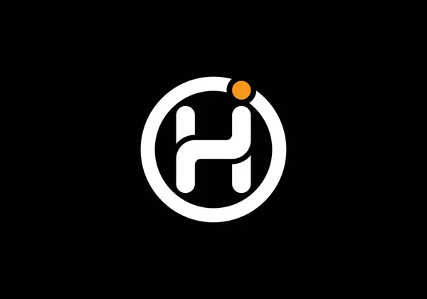 Beginletter Logo Ontwerp Creatief Moderne Letters Vector Icon Logo Illustratie — Stockvector