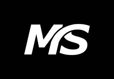 İlk M harfi logo tasarımı, Yaratıcı Modern Harfler Vektör Simgesi İllüstrasyonu.