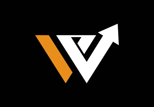 Minimalistisches Letter Logo Design Kreative Moderne Buchstaben Vector Icon Logo — Stockvektor