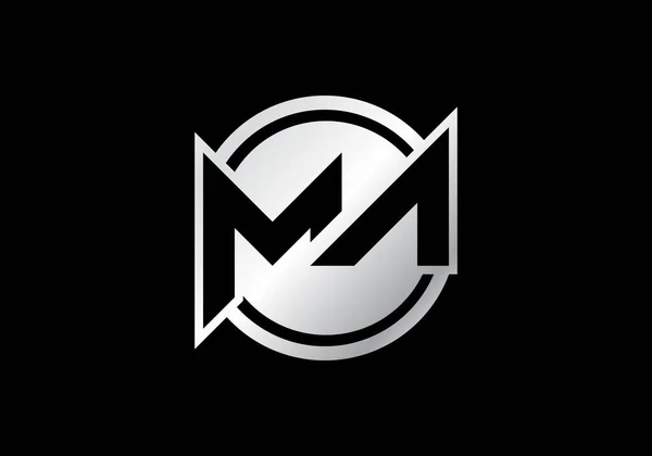 Lettre Initiale Modèle Vectoriel Conception Logo Symbole Signe Logo Monogramme — Image vectorielle