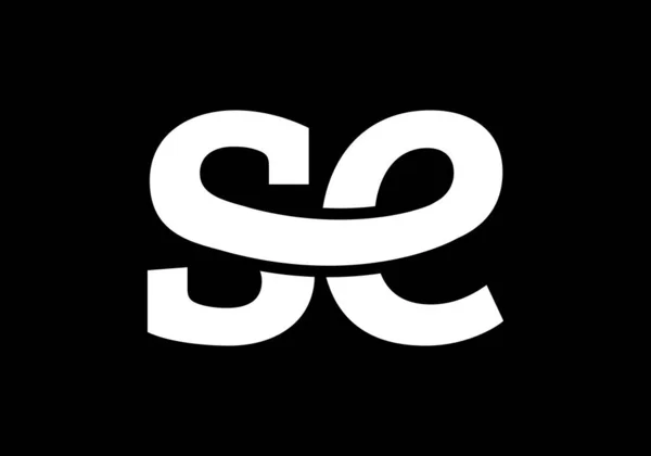 Начальный Дизайн Буквы Логотипа Векторный Шаблон Графический Алфавит Символа Корпоративной — стоковый вектор