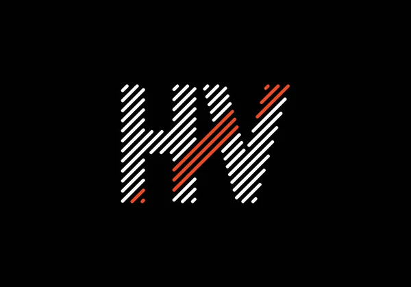Lijnkunst Eerste Letter Logo Ontwerp Vector Template Grafisch Alfabet Symbool — Stockvector